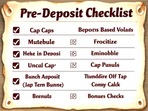 Pre-deposit checklist for safer and smarter casino sessions
