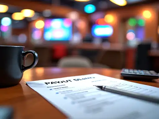 Stake review desk setup with bankroll notes and payout checklist