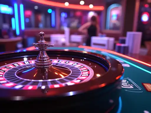 Live casino table flow strategy in online context
