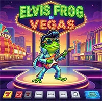 Elvis Frog pokie artwork at Stake Casino